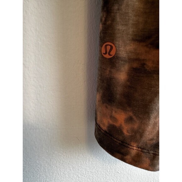 Lululemon Shirt Mens Evolution Polo Diamond Dye Stretch Short Sleeve Stretch S - Picture 6 of 8